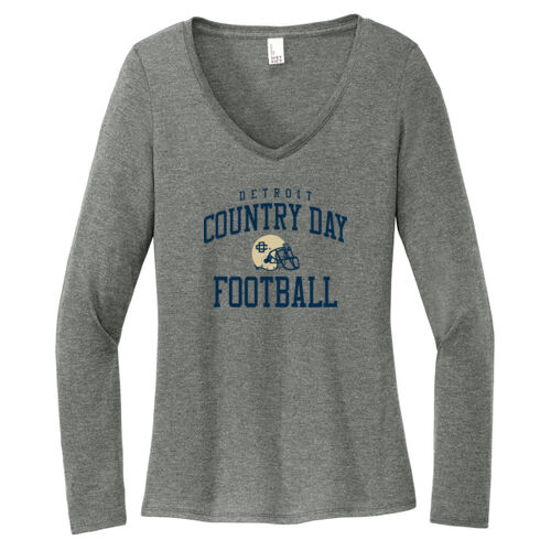 Women’s Perfect Tri® Long Sleeve V-Neck Tee Thumbnail